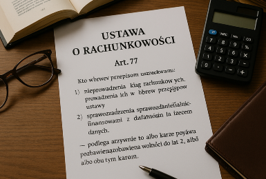 Czyn z art. 77 ustawy o rachunkowości a warunkowe umorzenie postępowania